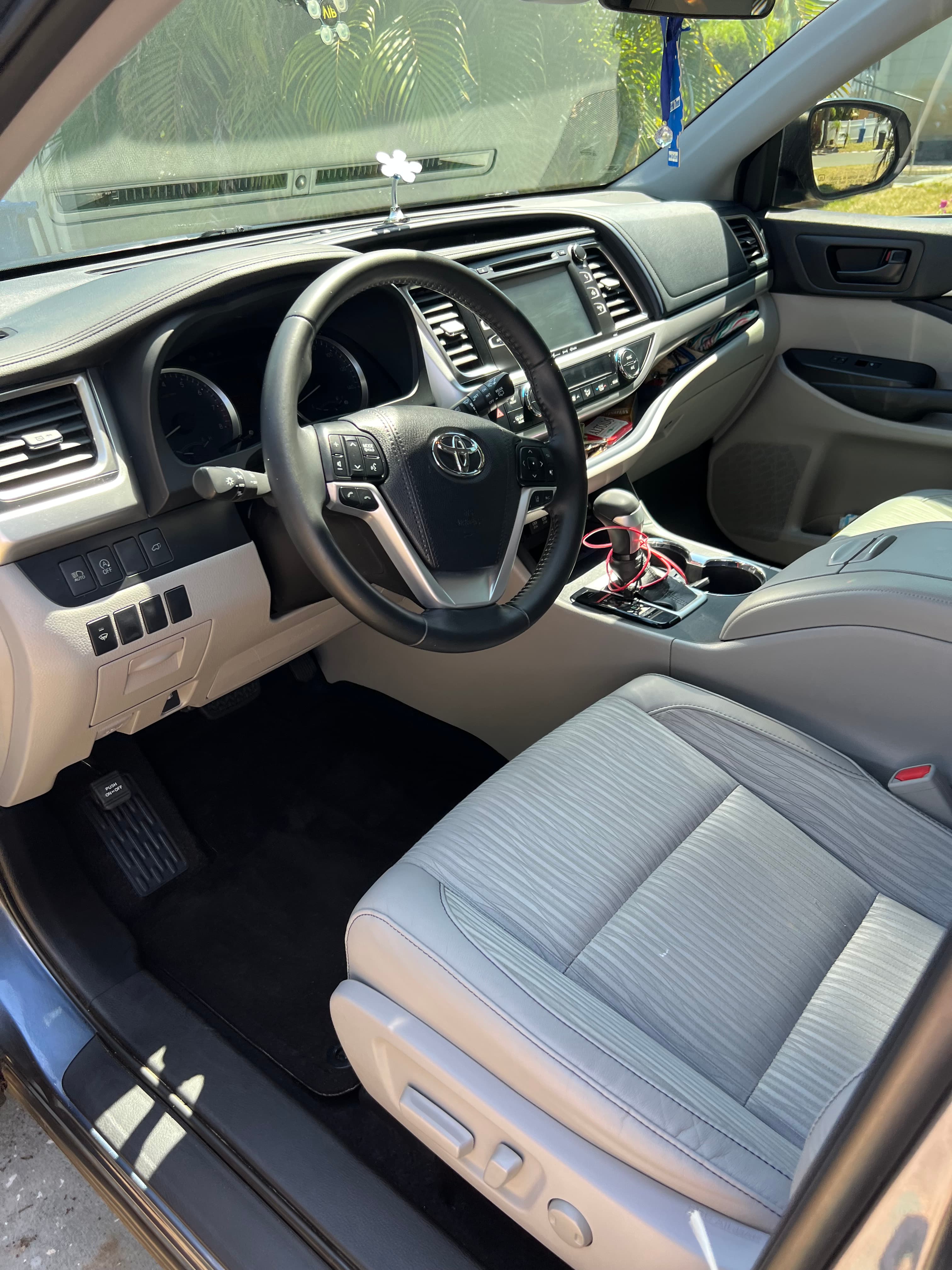 Car interior, after a DD Detailing clean